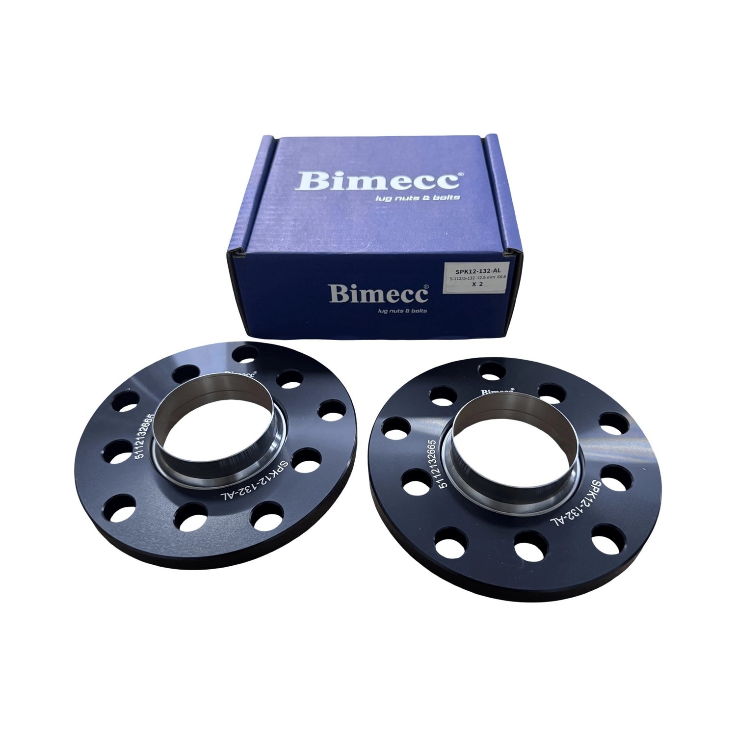 BimeccBMWG90&G99M5WheelSpacers(2024+)12.5MM5-112/5-132Black