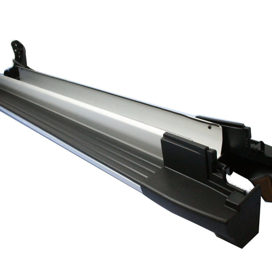 Black&SilverOEStyleSideStepsRunningBoardsforHondaCR-V2007-2012
