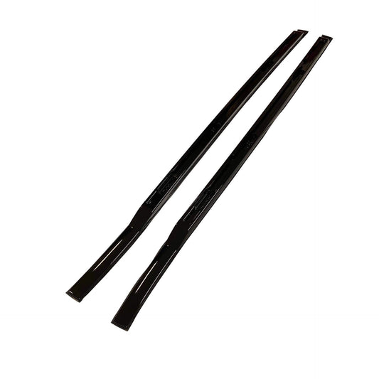 BlackAluminiumOEStyleT-TrackRailsfortheLandRoverDefender1102020+