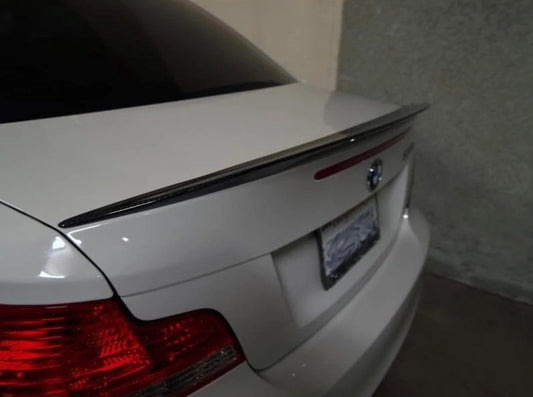 BMW1SeriesE82(2011-2013)CarbonRearBootSpoiler