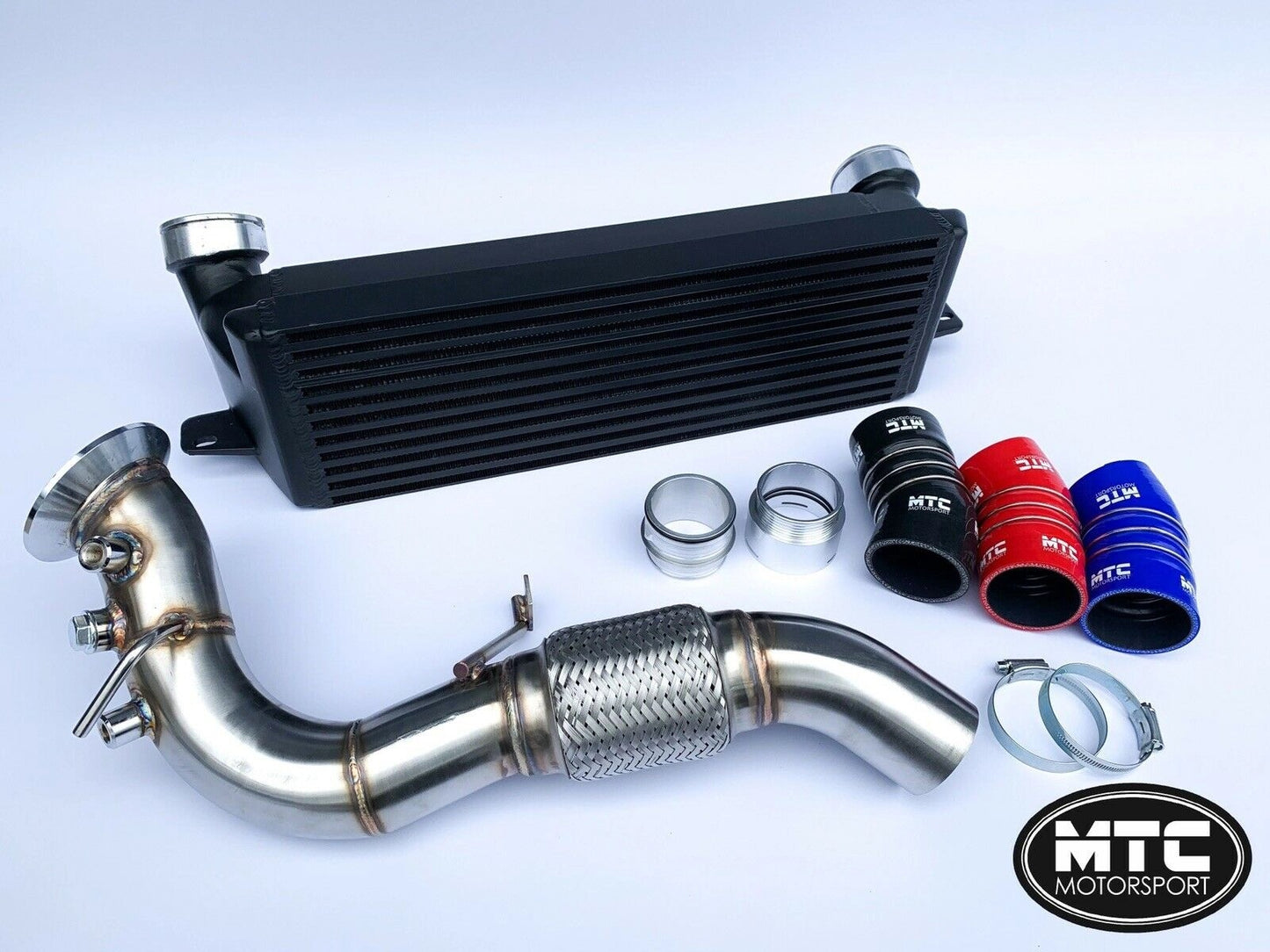 BMW335DTurboIntercoolerDPF&BoostHoseE90-E93Black