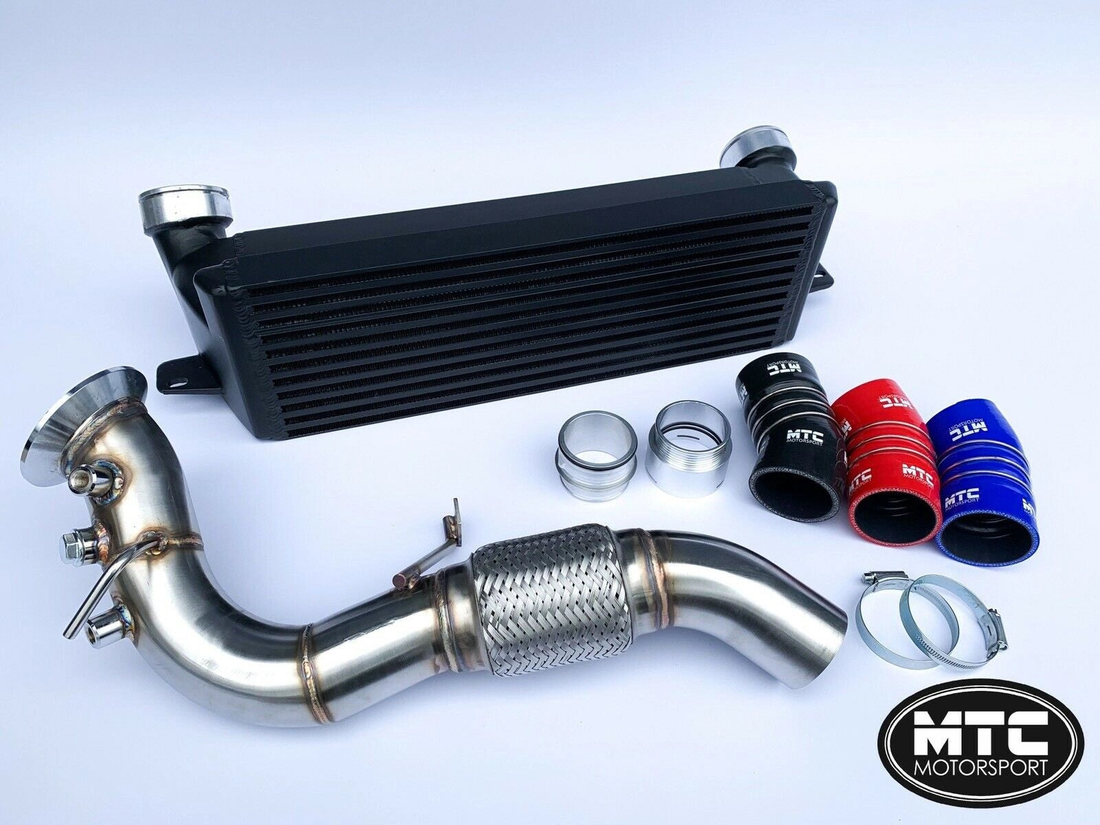 BMW335DTurboIntercoolerDPF&BoostHoseE90-E93Black