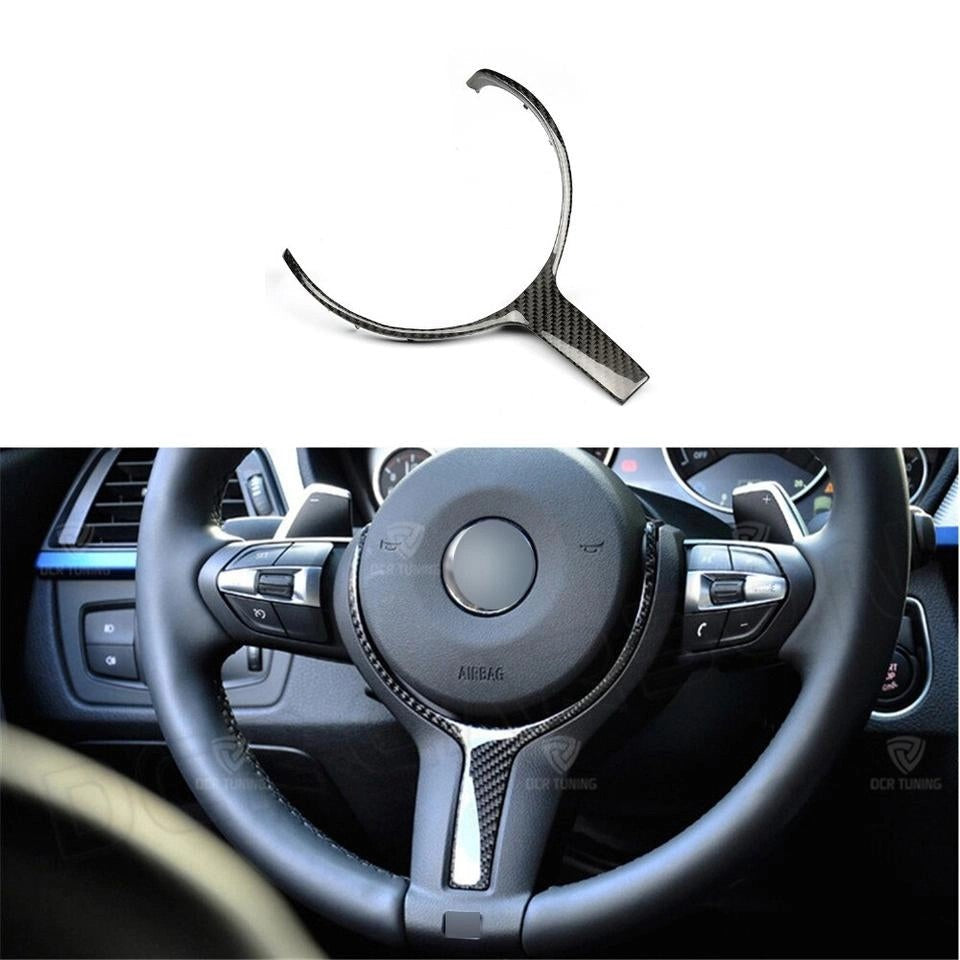 BMWCarbonFibreSteeringWheelTrim&CarbonGearKnobCover