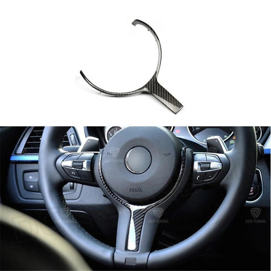 BMWCarbonFibreSteeringWheelTrim&CarbonGearKnobCover