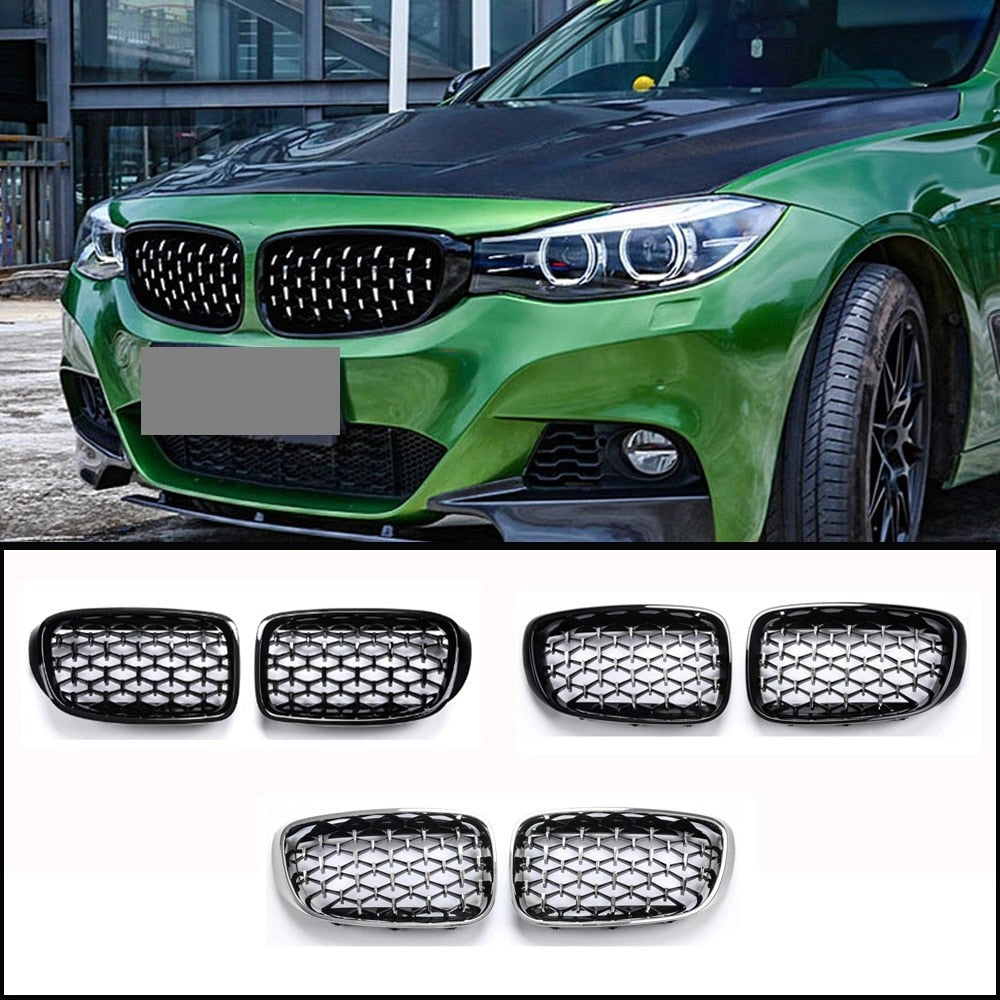 BMWDiamondReplacementGrilles-3SeriesGTF34/320i/328i/330i/335i/340i/325d