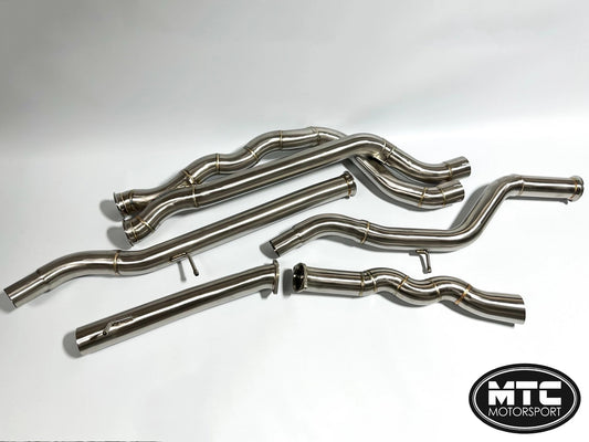 BMWM3M4EqualLengthCatbackExhaustMidPipeF80F82S553.5”