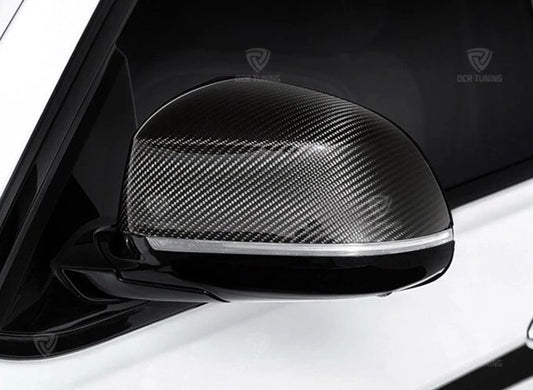 BMWX3/X4/X5/X6CarbonFibreWingMirrorCovers(ReplacementOrAddOnStyle)2014-UP
