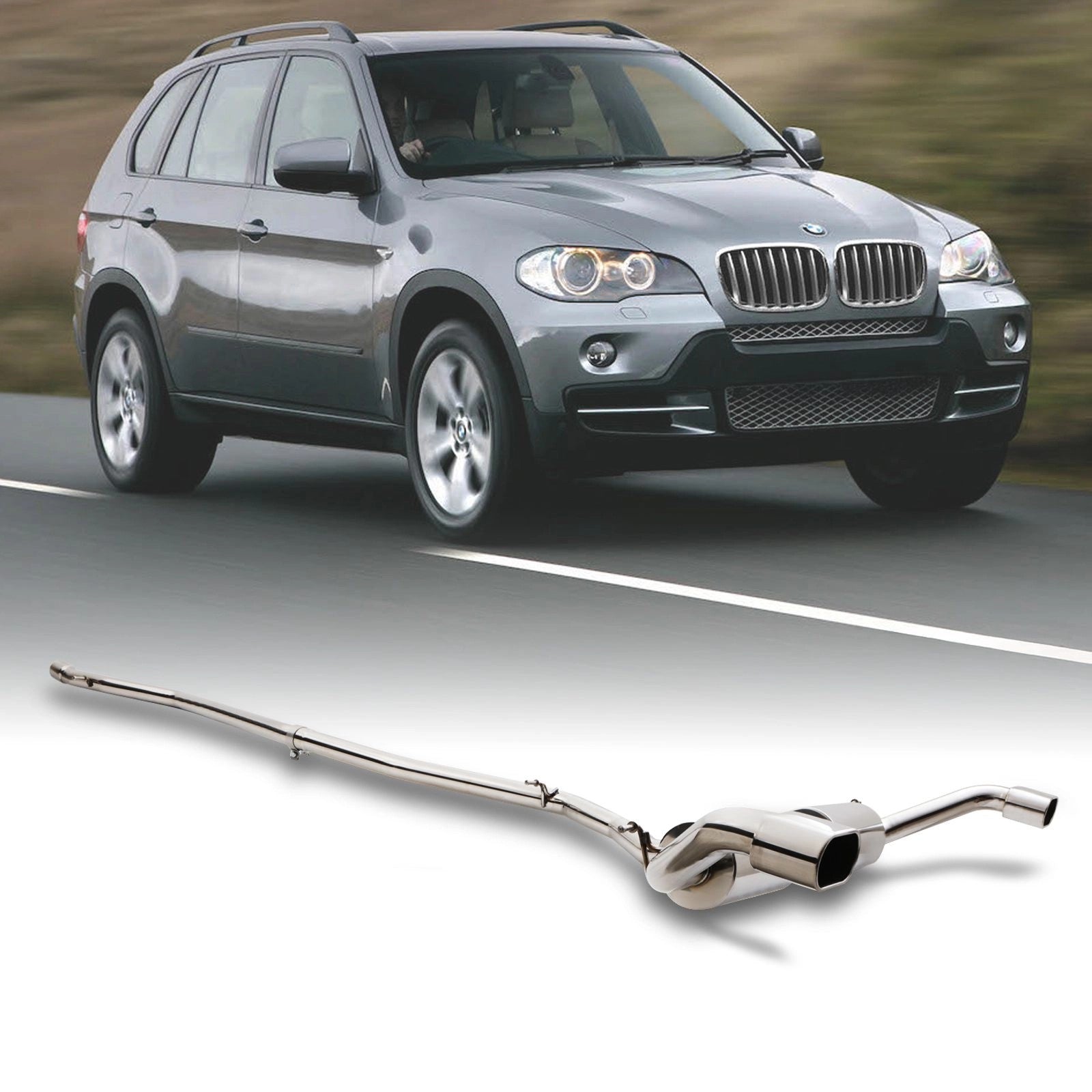 BMWX5E703.0DM5706-132.5CatBackExhaustSystem