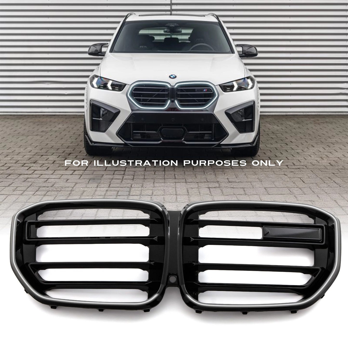 BMWX5MF952019+GlossBlackLEDGrille