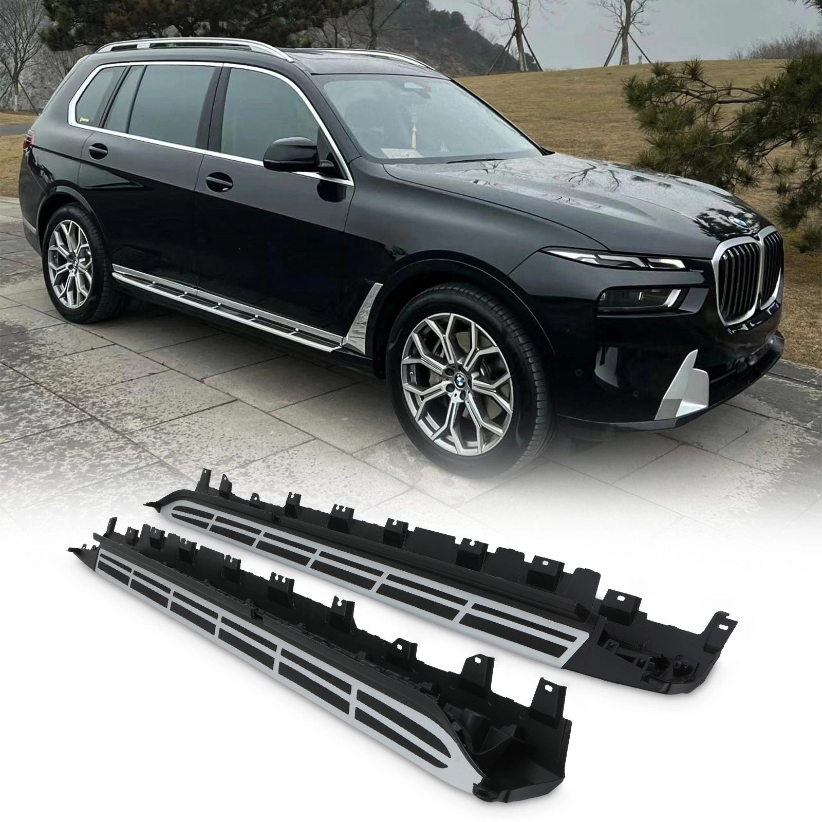 BMWX7G072019+AluminiumSideSteps