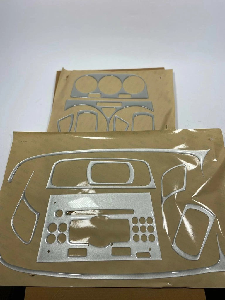 BrandNewOpelCorsaDAluminiumDashboardProtectorCover2007Onwards14Pcs