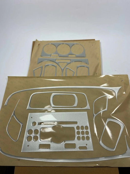 BrandNewOpelCorsaDAluminiumDashboardProtectorCover2007Onwards14Pcs