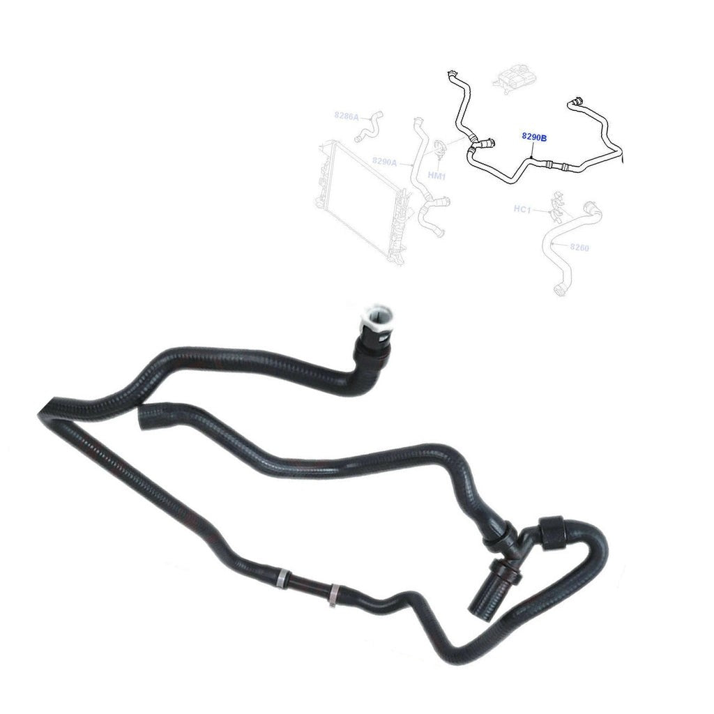C-MaxFocusMk22004To2012RadiatorCoolingSystemLowerHose1376193