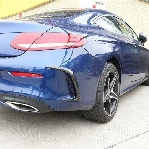 CarbonFibreBodyworkCanardsforMercedesBenzW205CClassCoupe(2015-2020)