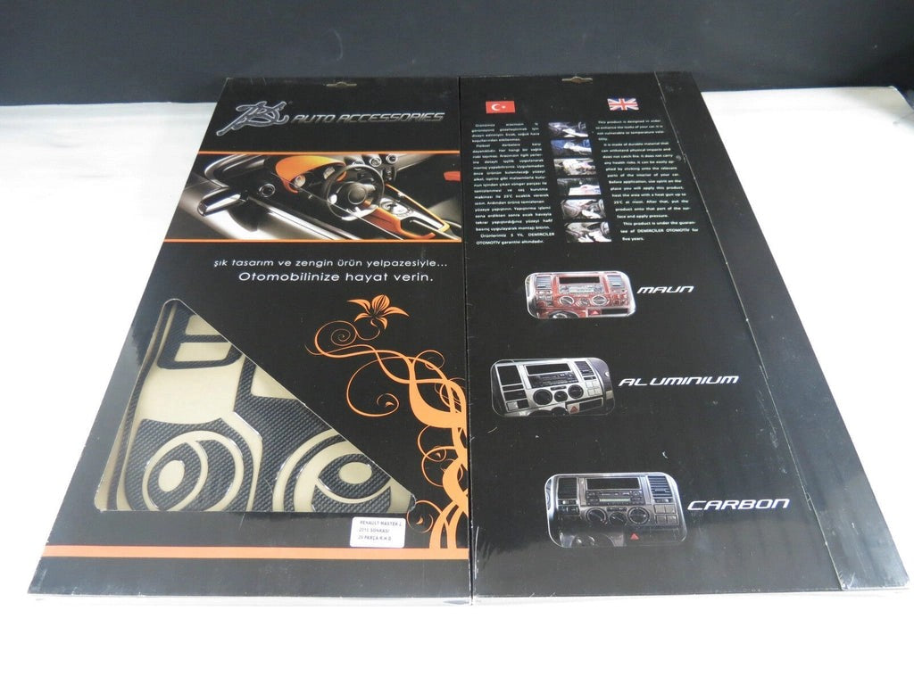 CitreonJumperCarbonDashboardProtector2007Onward17Pcs