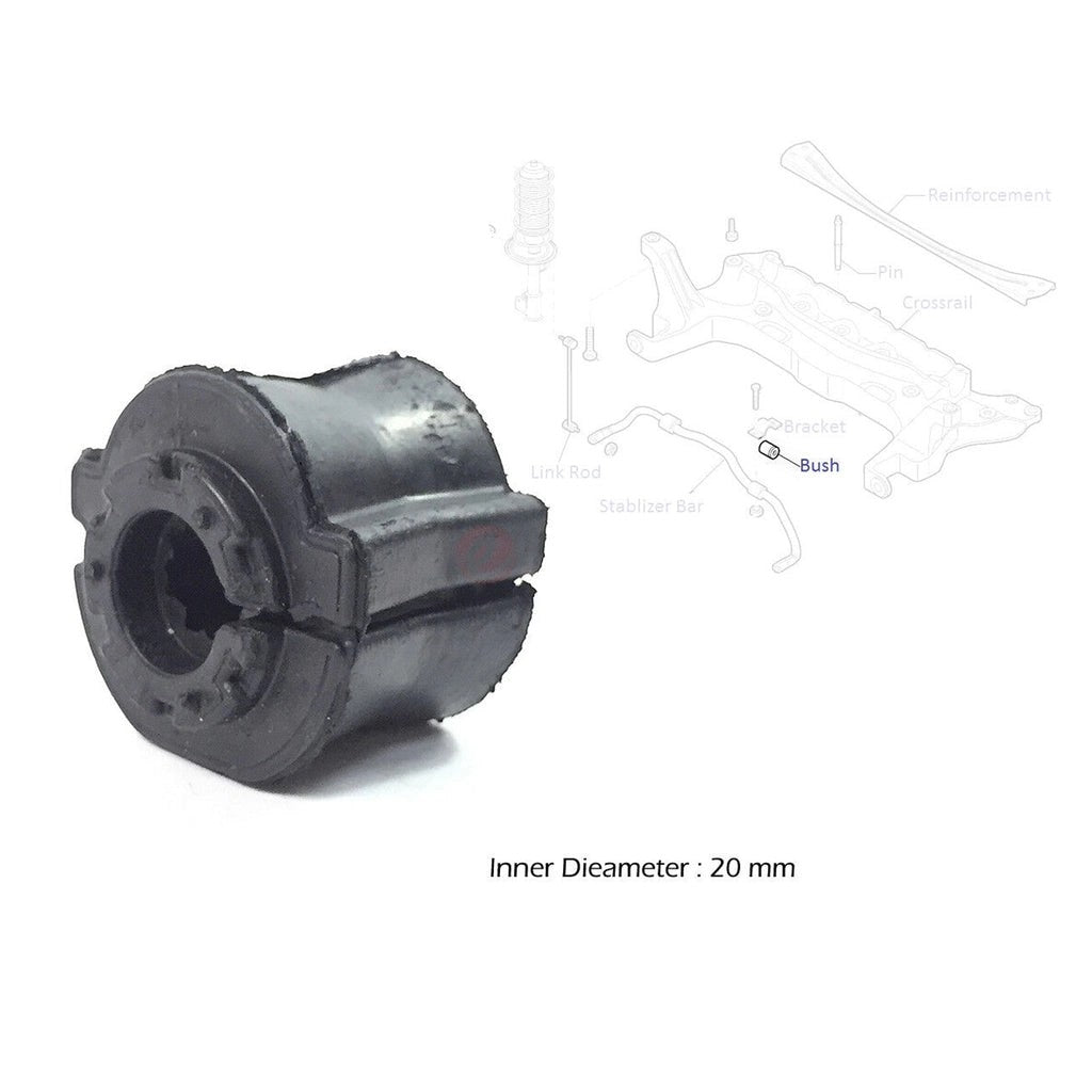 CitroenNemoFrontRhLhStabiliserRubberBushBipperFiorino51785488