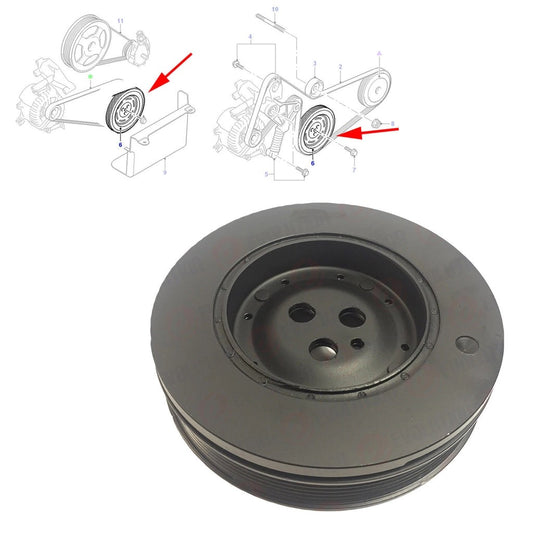 CrankshaftBeltPulleyFitsFordTransitMk6,JaguarX-Type,FordMondeo1351731