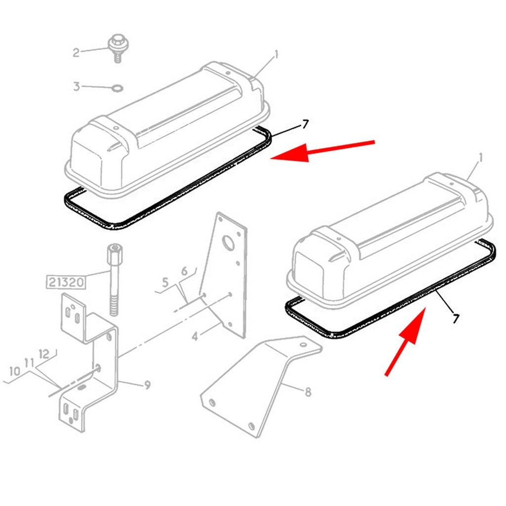 CylinderHeadCoverGasketSealFitsRenaultTrucksMagnum,Major,5000678440
