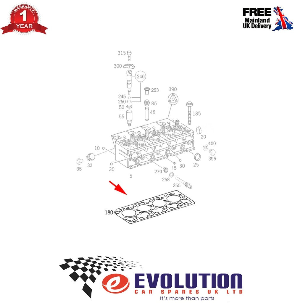 CylinderHeadGasketFitsMercedes-BenzAtego,Axor,Lk/Ln2,Vario,9040161120