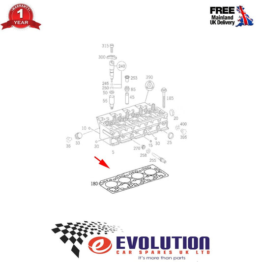 CylinderHeadGasketFitsMercedes-BenzAtego,Axor,Lk/Ln2,Vario,9040161120