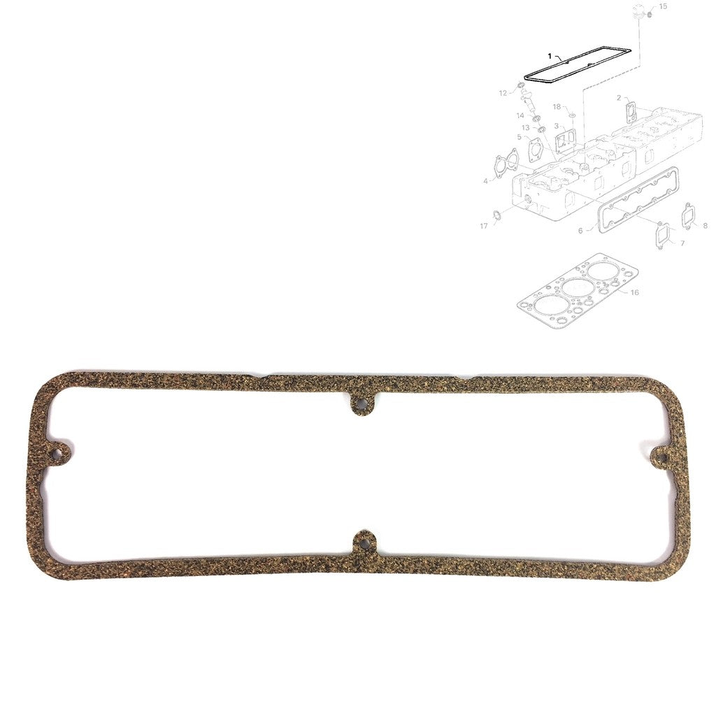 CylinderHeadRockerCoverGasketFitsScania2,3,4,Neoplan,258459,131039