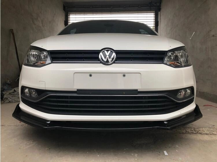 DASAutomotive-VolkswagenPoloMK56C/6R3PieceFrontSplitter(2009-2017Models)