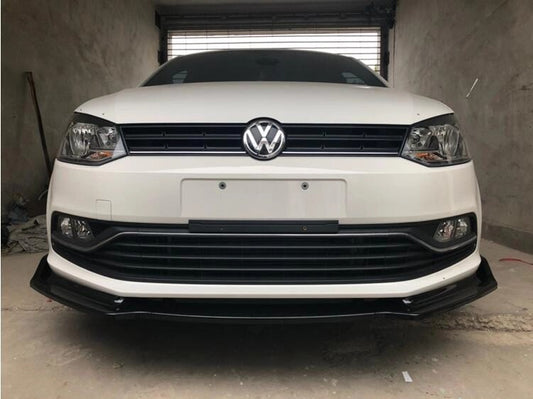 DASAutomotive-VolkswagenPoloMK56C/6R3PieceFrontSplitter(2009-2017Models)