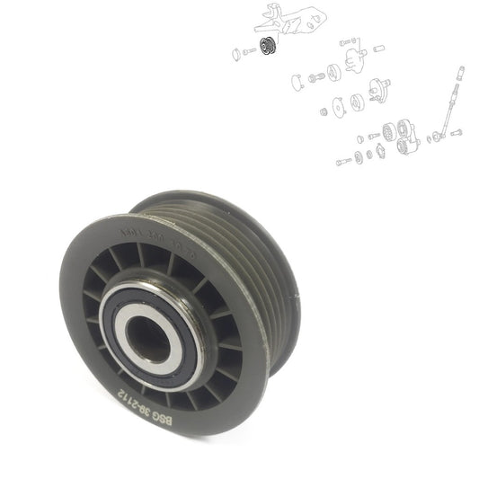 Deflection/GuidePulley,V-RibbedBeltFitsMercedes,6012000770,66520030