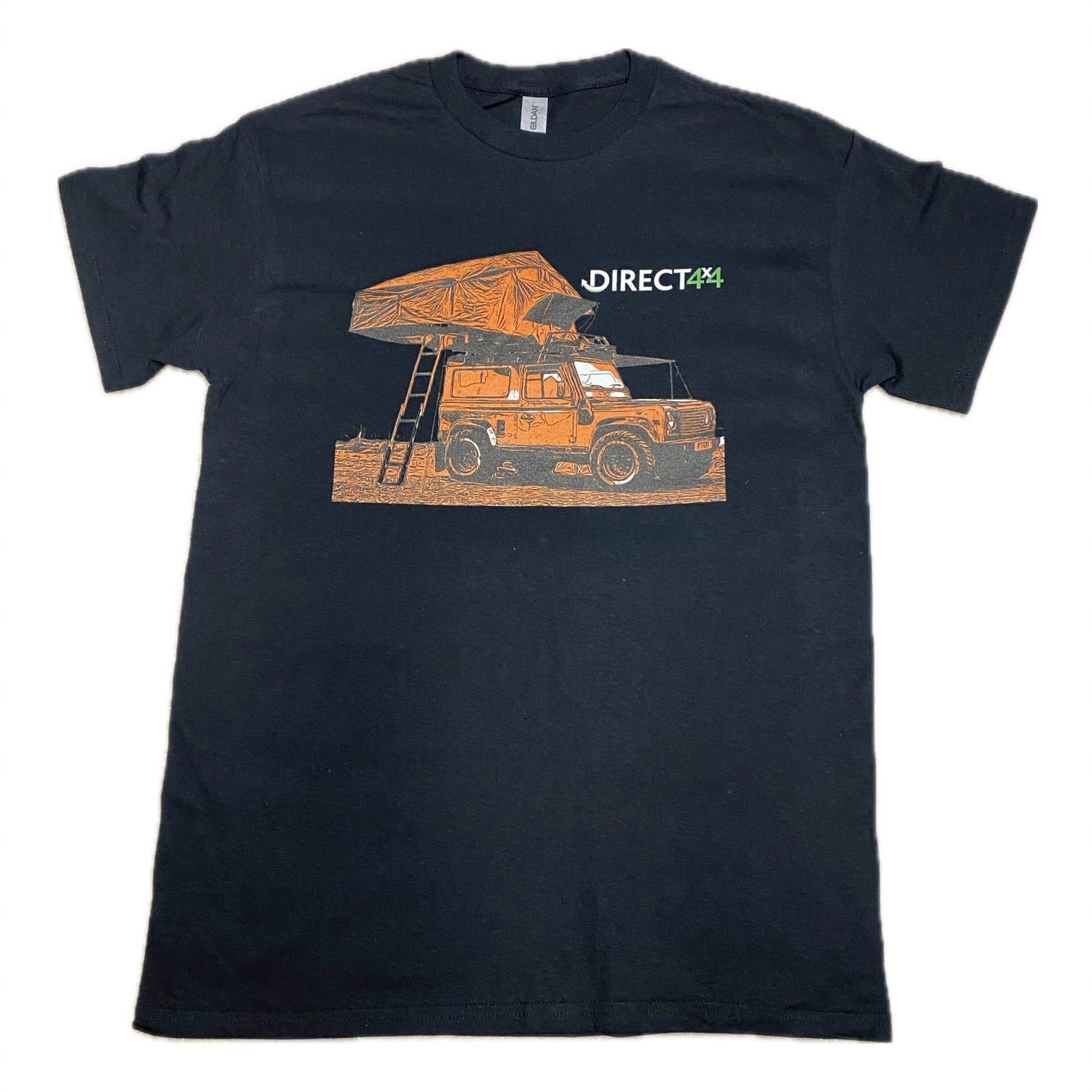 Direct4x4BlackDefenderCrewNeckT-Shirt