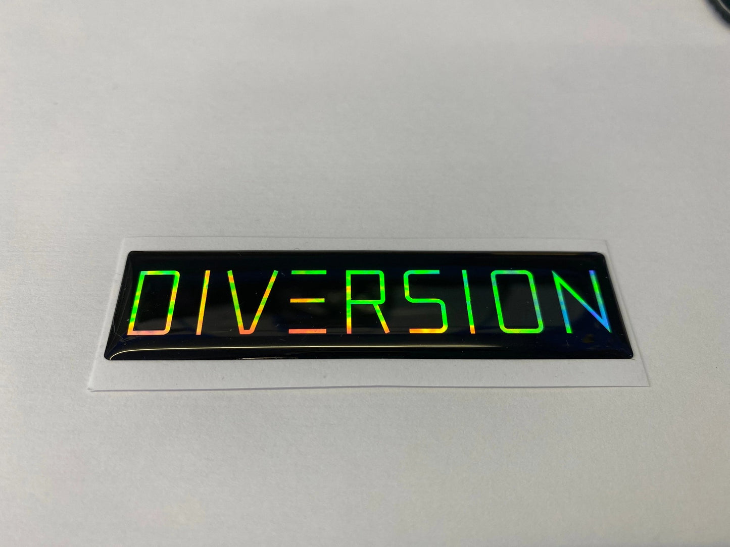 DIVERSIONOilSlickGelBadge/SelfAdhesive(8cmx2cm)