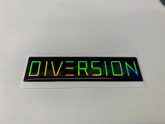 DIVERSIONOilSlickGelBadge/SelfAdhesive(8cmx2cm)