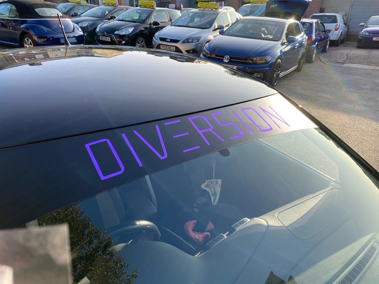 DIVERSIONSunStrip/WindowBanner(Purple)