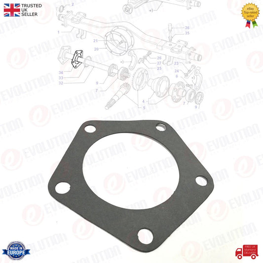 Driveshaft-RearAxleHousingGasketFitsFordTransit1985-1992,6102189