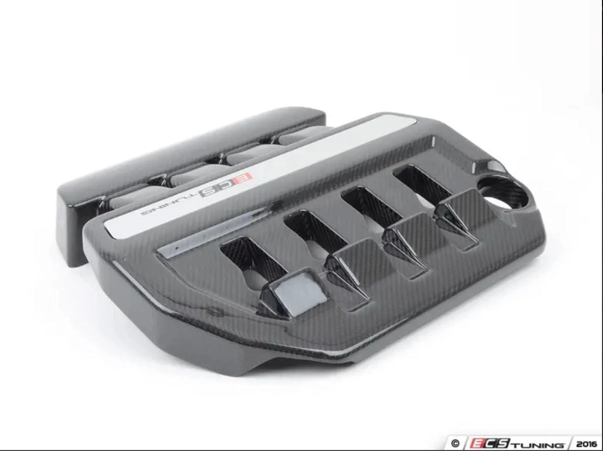 ECSTuningCarbonFibreEngineCoverBlack-2.0TGen3EA888