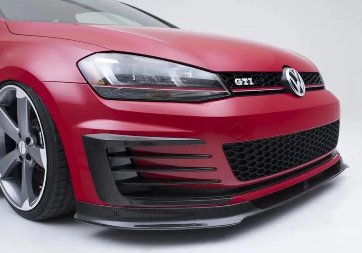 ECSTuningCarbonFibreFrontBumperGrilleFlareSet-Mk7GTI