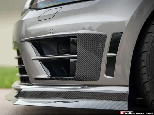 ECSTuningCarbonFibreFrontBumperGrilleFlareSet-GolfMk7R