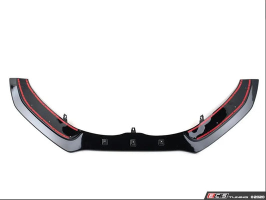 ECSTuningGlossBlackFrontSplitter-A4/S4B8.5