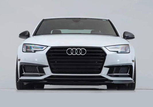 ECSTuningGlossBlackFrontSplitter-A4/S4B9