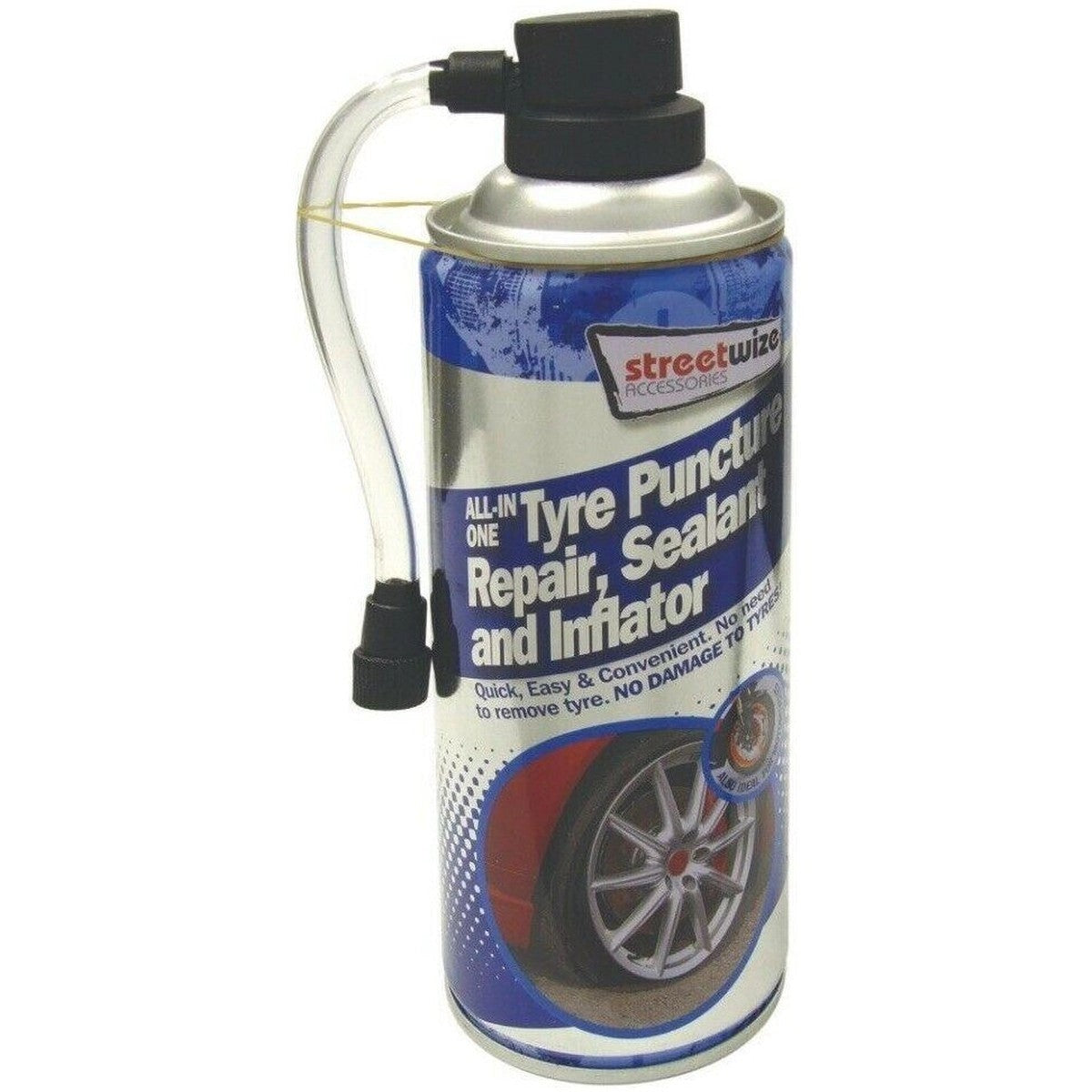EmergencyCarFlatTyreFixPunctureRepairFoamSealant&InflatorCanCHM8