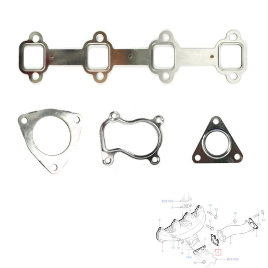 ExhaustManifoldGasketSetFitsFordTransit2.5D1991-2000,6518194,6202946