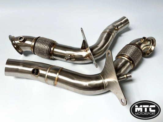 Ferrari488DecatDownpipes|MTCMotorsport