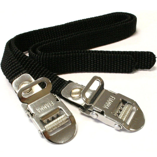 FiammaPairofBlackSafetySercuringStrapsforCarryBikeCycleBicycleRack