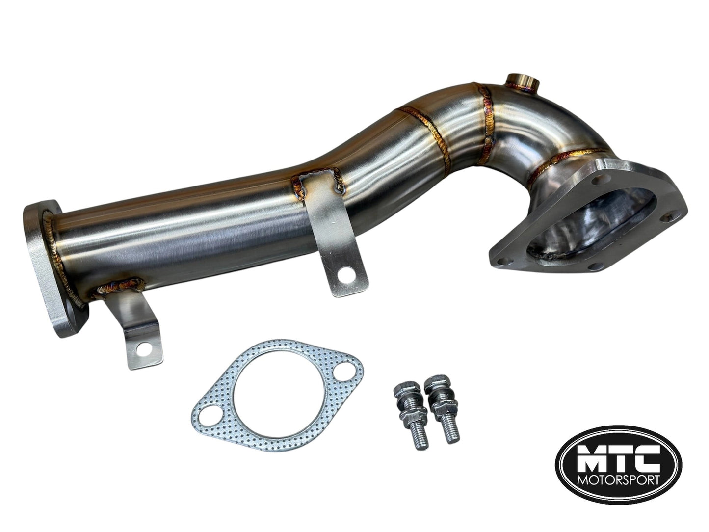 Fiat500/595/6951.4AbarthIHITurboStainlessSteelDecatDownpipeByMTCMotorsport