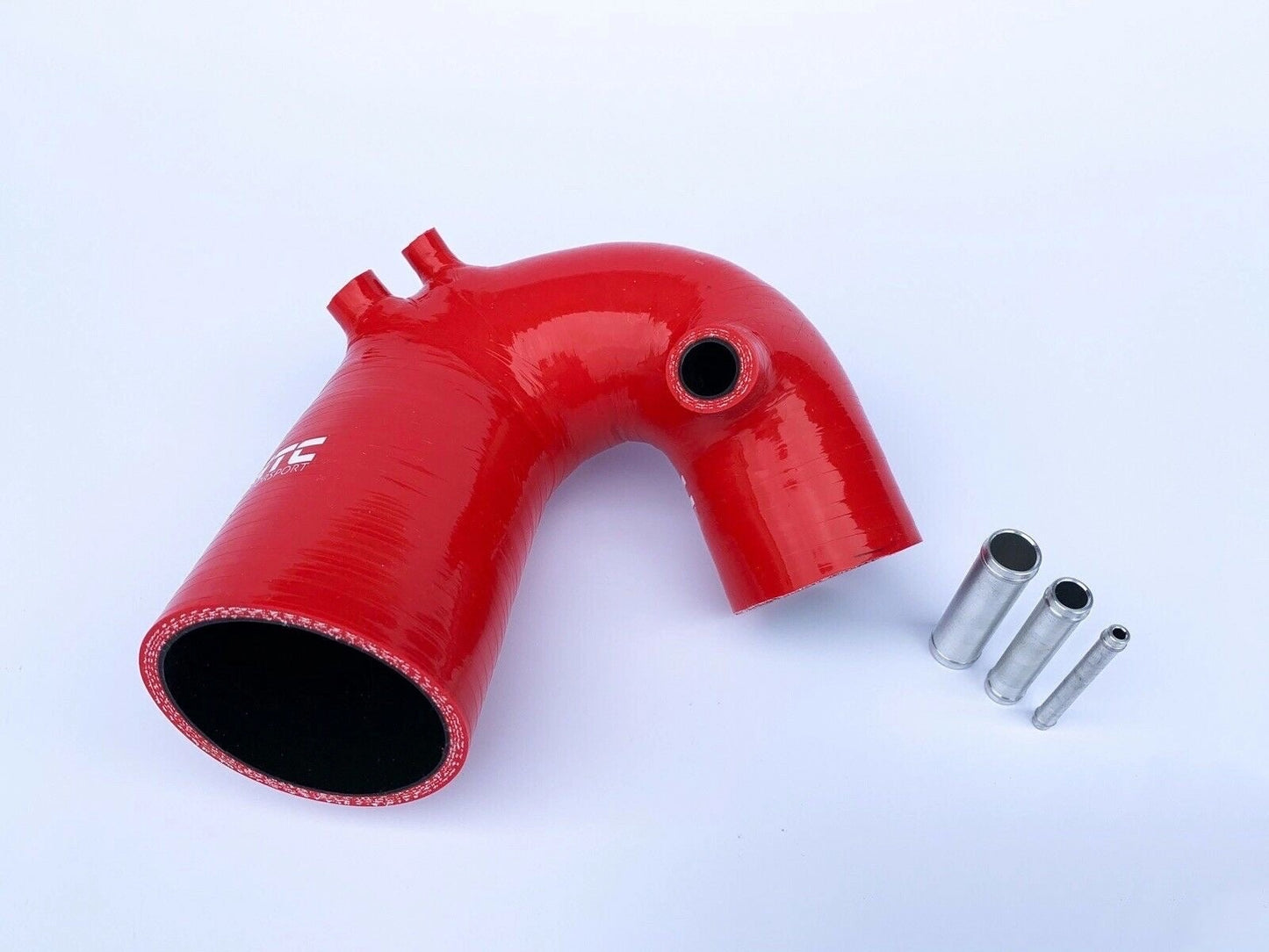 Fiat500595695TurismoAbarthIntakeHoseRedGarrettTurbo|MTCMotorsport