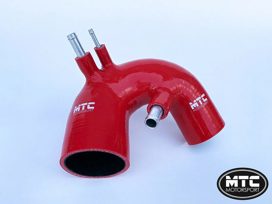 Fiat500AbarthT-JetSiliconeIntakeHoseRedIHITurbo|MTCMotorsport