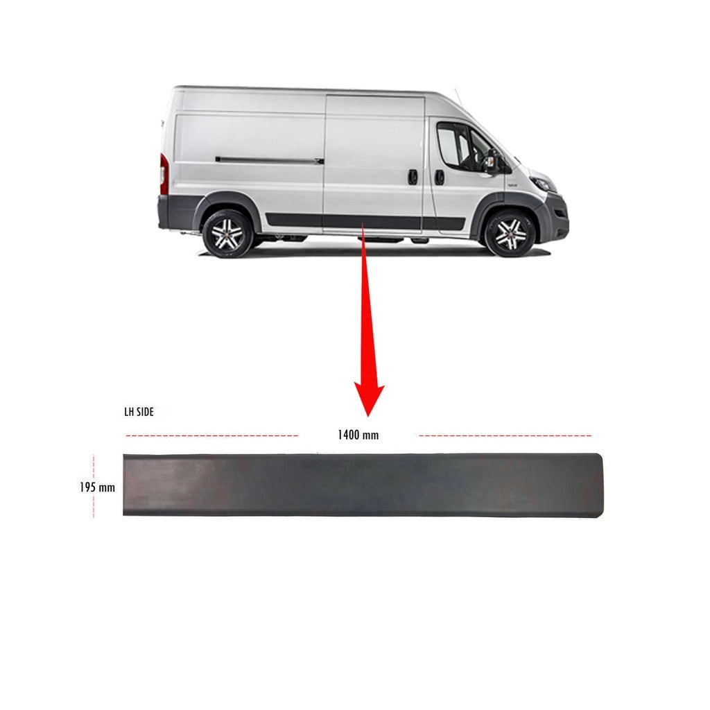 FiatDucatoLhOrRhSlidingDoorMouldingStrip2006Onwards735422921
