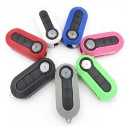 FIATPlastic2PieceClipOverProtectiveKeyCover(SuitableForVariousModels)