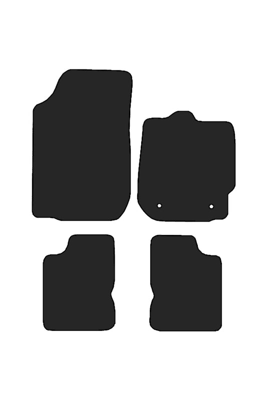 FitsDaciaDuster2013-2018TailoredFront&RearRubberMats