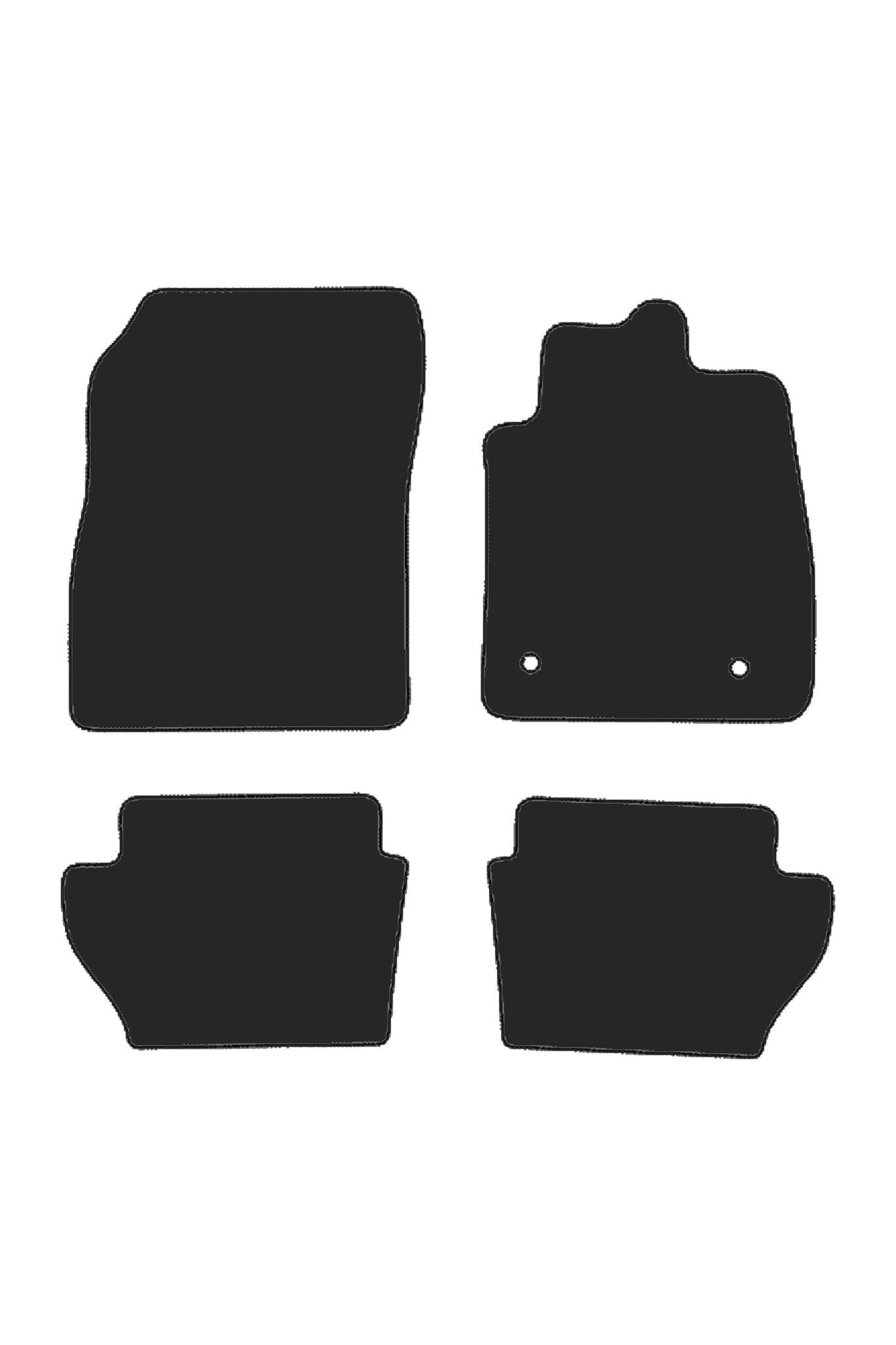 FitsFordFiesta2018+TailoredRubberMats