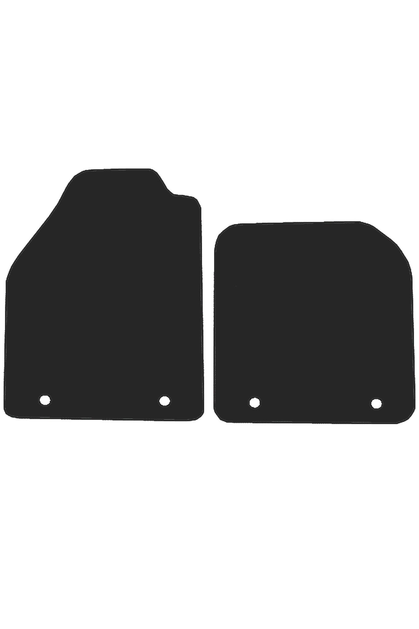 FitsFordTransitConnect2002-2014TailoredFrontRubberMats